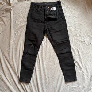 Banana Republic Black High Rise Skinny Jean